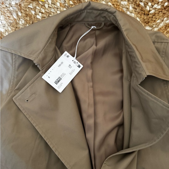 NWT - &Other Stories Cropped Trenchcoat - size small - Picture 2 of 6